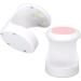 Buy Mini LED Nail Lamp 16W - Portable UV-LED Nail Dryer for Quick DIY Manicure at Home - Pink Design for Women & Girls - Buy Online on GoSupps.com