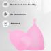 Perioda Cup - Reusable Silicone Menstrual Cup Set with Storage Bag | Eco-Friendly & Safe for Women's Hygiene (EU) - Buy Online on GoSupps.com