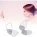 Folding Pocket Mirror Portable Makeup Mirror Stainless Steel Cosmetic Mirror Double Sided Square Mirror for Handbag Purse Pocket Compact - Buy Online on GoSupps.com