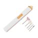 POPETPOP nail polisher nail drill buffer nail art drill kit nail art polisher nail art machine Mini Electric nail tools electric acrylic nail drill electric drill abs white manicure 15.2X2X2CM White
