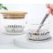 Nail Art Brushes Cleaning Cup Nail Art Glitter Pen Cleaning Cup Nail Art Bead Pen Cleaning Cup With Lid Stainless Steel Mesh Layered Crystal Cup Pen Brushes Cleaning Cup Tools