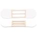 10pcs Bandes Lifting Cou Bandes Adh sives pour Cou Tr s lastiques Respirantes Imperm ables pour Double Menton et Peau Affaiss e R duction Rides et Raffermissement(Blanc Cass )