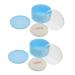 NOLITOY 2 Pi ces Bo te Houppette pour Gar on Fille tui Houppette pour Soins de Peau
