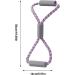 Resistance Bands for Arms Resistance Arm Exercise Bands Figure 8 | Elastic Arm Workout Bands with Padded Handles Shoulder Exercise Equipment for Yoga Gym - Buy Online on GoSupps.com
