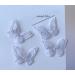White Butterfly Hair Clip Set - 20 Pcs Wedding & Halloween Hair Accessories - Buy Online on GoSupps.com