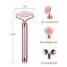 4 in 1 Electric Jade Roller - 3D Vibrating Skin Care Face Kit & Roller (Rose Gold) | Enhance Your Beauty Routine - Buy Online on GoSupps.com