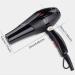 1800W Pro Hair Dryer with Nozzle Ionic Powerful Salon Professional Blow Dryer DC Motor Fast Hairdryer with 2 Speed and 3 Heat Settings Hanging Loop for Hairstylist Dresser Home Men and Women Small - Buy Online on GoSupps.com