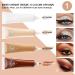 DE'LANCI Professional Eyeshadow Primer - Waterproof & Anti-Aging Formula for Intensified Eye Color (Skin) - Buy Online on GoSupps.com