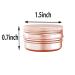 Rose Gold 0.5 oz Aluminum Tin Jars - 12 Pcs Refillable Containers for Lip Balm, Cream - Screw Cap, Cosmetic Grade - Buy Online on GoSupps.com