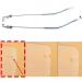 Glasses Arm Replacement - Metal Brackets & Accessories for Glasses Repair | Durable & Universal Fit - Buy Online on GoSupps.com