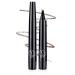 5Pcs Magic Eyebrow Pencil 2024 Upgrade Waterproof Microblading Eyebrow Pencil Contouring Pen 4 Tipped Precise Brow Pen Fine Stroke Microblading Eyebrow Pencil Creates Natural (A-natural black One Size) One Size A-natural Black