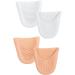 Non Skid Silicone Toe Protectors Pads for Women - 2 Pairs Comfy Socks - Buy Online on GoSupps.com