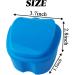 Denture Care Set: GXXMEI 3PCS Denture Case with Toothbrush - Buy Online on GoSupps.com