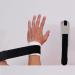 Buy Breathable Wrist Wrap Bandage | Adjustable Elastic Support for Fitness & Strength Training - Black & White - Buy Online on GoSupps.com