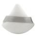 Washable Triangle Shape Powder Puff Mini Cosmetics Soft Cotton Face Powder Lightweight Puff Makeup Tools Beauty Puff Sticking Evenly Cosmetic Tools (Triangle White_3pcs)