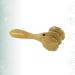 Wooden Massage Roller for Muscles and Acupressure - Perfect for Feet Back & Legs - International Shipping Available - Buy Online on GoSupps.com