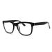 Eyekepper women and men reading glasses with large square lenses and spring hinges black 0.75 diopters