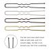 100 Pieces Metal U Shape Hairpins - Hair Clips for Ladies & Girls - Blonde & Silver Hair Accessories - Buy Online on GoSupps.com