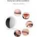 ROTEMADEGG 1 Piece 10X Magnifying Mirror with Light Makeup Mirror with Lights White ABS for Bathroom Bedroom Hotel - Buy Online on GoSupps.com