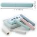 Nuluxi Portable Toothbrush Container Set - 4 Travel Toothbrush Holders & Toothpaste Boxes for Camping Family School & Business Trips - 4 Colors - Buy Online on GoSupps.com
