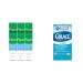 Fleet Laxative Saline Enema 7.8 Fl Oz (Pack of 6) & Colace Clear Stool Softener Soft Gel Capsules Constipation Relief 50mg Docusate Sodium Doctor Recommended 28ct Bundle