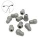 10 Pcs Super Soft Silicone Gray Earpieces for Littmann Stethoscope Replacement - Buy Online on GoSupps.com