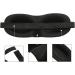 3Pcs Black 3D Contoured Sleep Eye Masks with Adjustable Strap for Men and Women - Perfect for Shift Work, Travel, Naps - Night Blindfold (3 Styles) - Buy Online on GoSupps.com