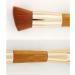 Uleade Dual Ended Makeup Brushes - Blush, Powder, Liquid Foundation Blending Tool in Gold - Buy Online on GoSupps.com