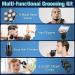 Buy 6 in 1 Electric Head Shaver for Bald Men - Waterproof Rotary Razor with LED Display | Cordless Head Shaving Kit for Smooth Results - Buy Online on GoSupps.com