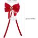 Mobestech Hair Bow Bowknot Hair Clip Big Bowknot Hairpins Bow Hair Barrette Hair Bows Clip for Women Girls Hair Styling for Christmas New Year Party - Buy Online on GoSupps.com
