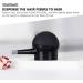 FOYTOKI 1pc Silicone Nozzle Hair Solution Loose Powder Spray Fiber Tools Hair Dye Tools Black - Buy Online on GoSupps.com