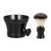Amagogo Shaving Brush Set Cleaning Bowl Nylon Bristles Portable Soap Brush for Boyfriend Travel Birthday Father Adult