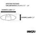 Dorsal Aero Roof Rack Pads - Sunguard, No Fade, Black 28 Inch - Ideal for Surfboards, Kayaks, Sups, Snowboards - Fits Factory and Wide Crossbars - Buy Online on GoSupps.com