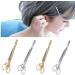 Cuhair Scissor Design Hair Clips - Set of 6 | 4cm | Perfect for All Hair Types | International Shipping Available - Buy Online on GoSupps.com