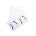 Beavorty 10pcs Eyebrow Shaping Stencils Eyebrow Shaping Kit Eyebrow Templates Mold Set Eyebrow Shape