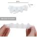 Silicone Toe Separators (2 Pair) - Toe Straighteners and Spacers for Curled, Overlapping Toes - Toe Stretcher for Toe Relaxation and Relief - Transparent Color - Buy Online on GoSupps.com