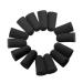 50Pairs 100Pcs Soft Black Foam Ear Plugs Tapered Travel Sleep Noise Prevention Earplugs Noise Reduction for Travel Sleeping