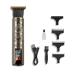 Razors T9 Hair Clipper Electric Clipper Hairdressing USB Electric Three-Speed Speed Adjustment Large-Screen Power Display Metal Shaver Dragon