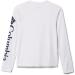 Columbia Boys' Long Sleeve Tee - White/Collegiate Navy, Size Large - Buy Online on GoSupps.com