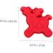 Alipis 6 Pcs Baking Mold Silicone Molds Silicone Chocolate Molds Cake Making Mold Christmas Cake Mold Child - Buy Online on GoSupps.com