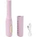 Rechargeable Mini Hair Straightener - Type C 2000mAh 3 Temp Settings | Portable Purple Hair Styling Tool - Buy Online on GoSupps.com