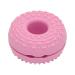Makeup Brush Cleaning Bowl Long Textures Gradual Change Texture Silicone Cosmetic Brush Cleaner (Pinkish)