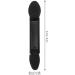 Lurrose Black Eyeshadow Sponge Brushes - 100pcs Double Sided Applicators for Home & Travel - Buy Online on GoSupps.com