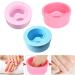 siduytin Nail Soak Bowl With Curvy Sleek Surface For Easy Cleaning PP Soak Bowl Thickened Nail Bowl Thickened Polish Colorfast shell pink - Buy Online on GoSupps.com