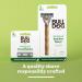 Bulldog Skincare Original Bamboo Razor - Premium Sustainable Grooming Tool - Buy Online on GoSupps.com