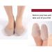 Ballet Dance Toe Pads & Insoles - Long Foot Care Half Pads Toe Protectors (1 Pair - Buy Online on GoSupps.com