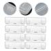 Minkissy 10-Piece Razor Storage Box | Travel Case for Safety Razors | Portable Razor Bag Holder | Durable Plastic Shaver Organizer - Buy Online on GoSupps.com