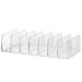 Plastic Eyeshadow Makeup Organizer 7 Cell Cosmetic Storage for Cosmetic Eyeshadow Bathroom Countertop Vanity Cosmetic Organizer