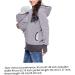 SouiWuzi Baby Carrier Hoodie Maternity Kangaroo Jacket Coat Sweatshirt - Gray - Buy Online on GoSupps.com