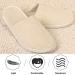 5 Pairs Disposable Guest Slippers - High-Quality Anti-Slip Coral Fleece - Universal Size - Ideal for Hotels & Parties - Pink (EU 40/41) - Buy Online on GoSupps.com